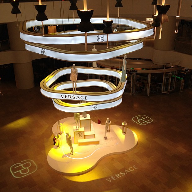 Versace display