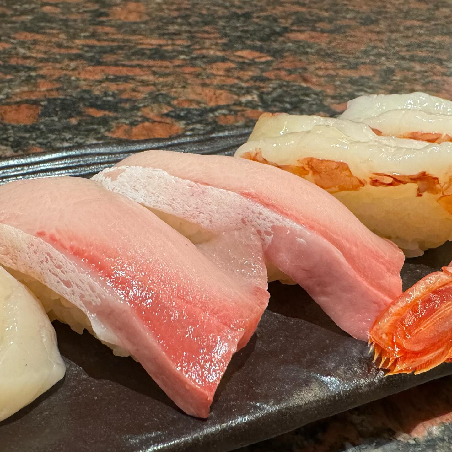 Much smaller portions for the same prices #sushi #hongkongfoodie #tsimshatsui #miraplace (2)