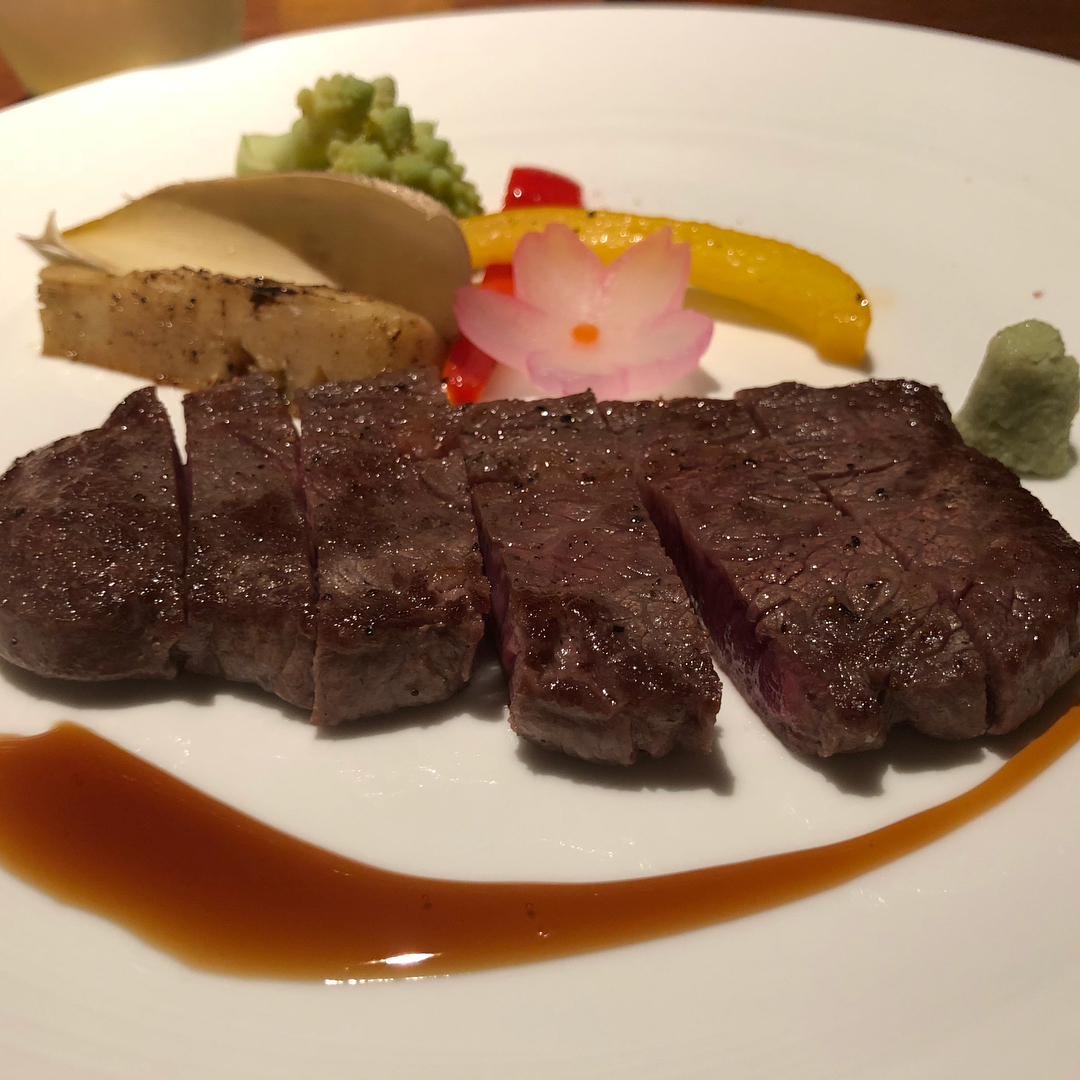 Dinner menu at the onsen hotel. First of the 10 course meal... (6)
