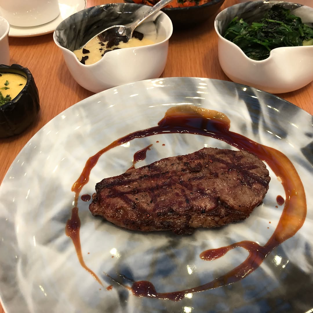 Steak and Scallops at Grill 58. The scallops are amazing. Definitely try the Sweet… (3)