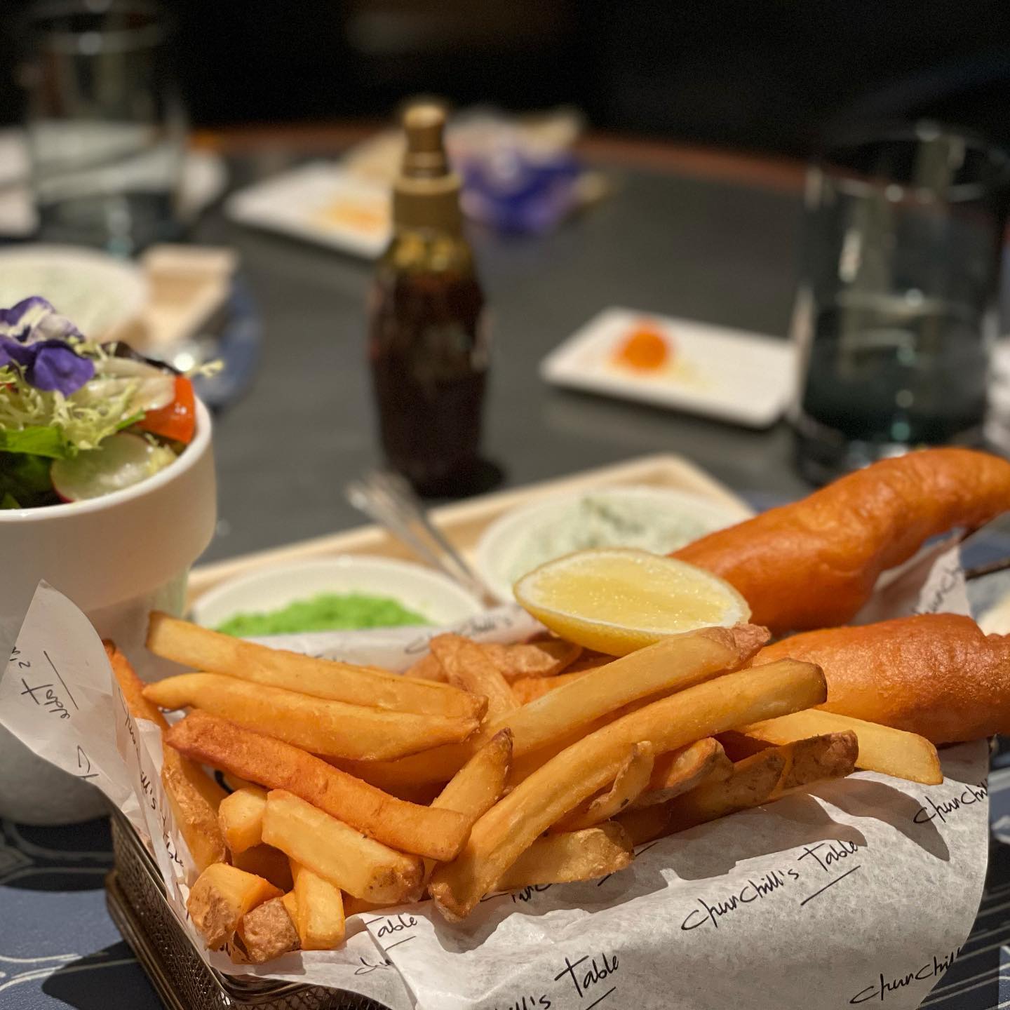 Traditional #fishnchips #macaufoodie #thelondonermacao #macau (3)