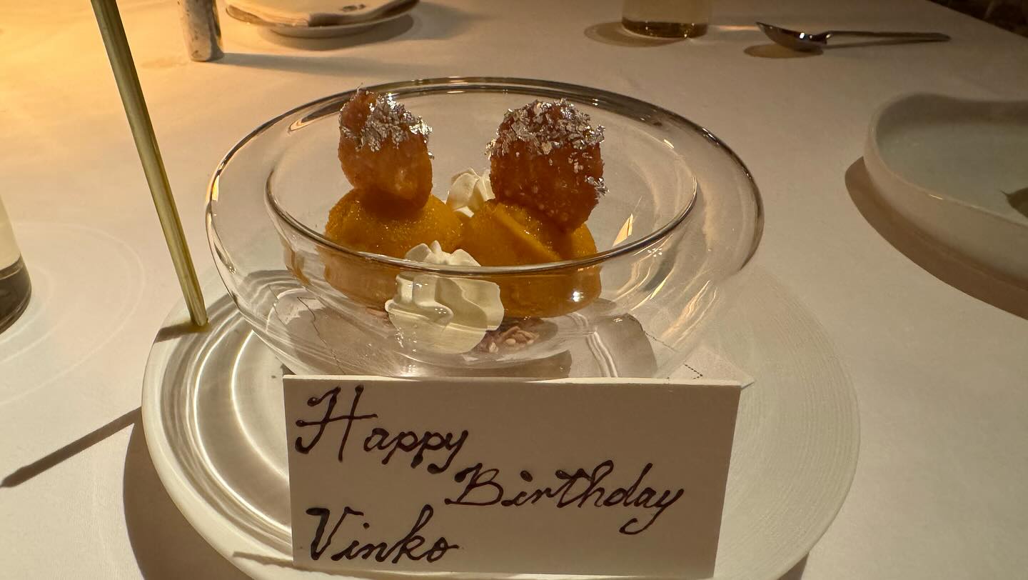Thank you to chef @heljoamaral and his Sr. Sous Chef Kenny for an amazing #birthday… (8)