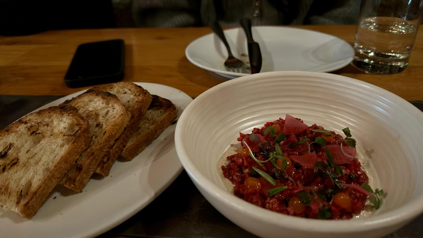 Very impressive place @bestiadtla Especially the Beef Tartare. The bone marrow is… (4)