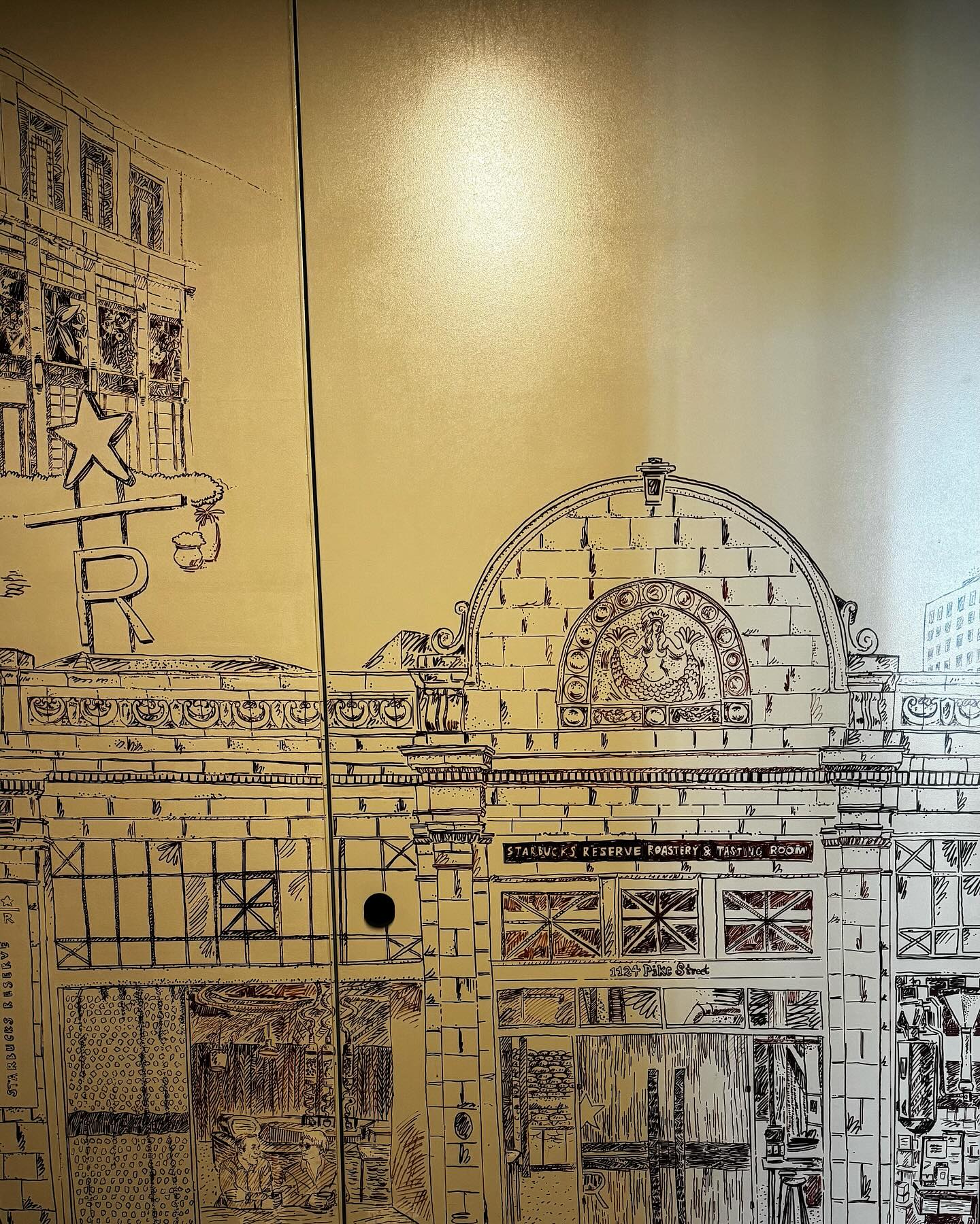 #Murals inside #StarbucksReserve #Roastery #Tokyo #art (4)