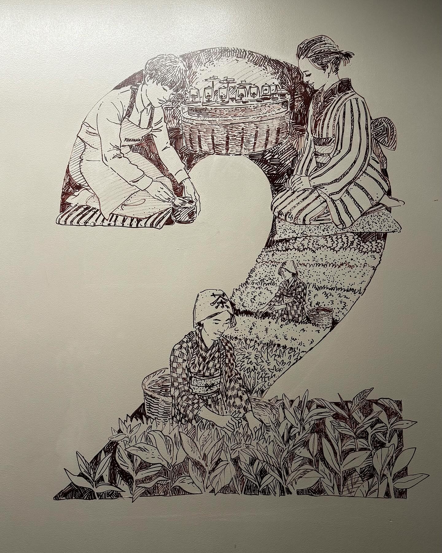 More #murals inside #StarbucksReserve #Roastery #Tokyo #art (3)