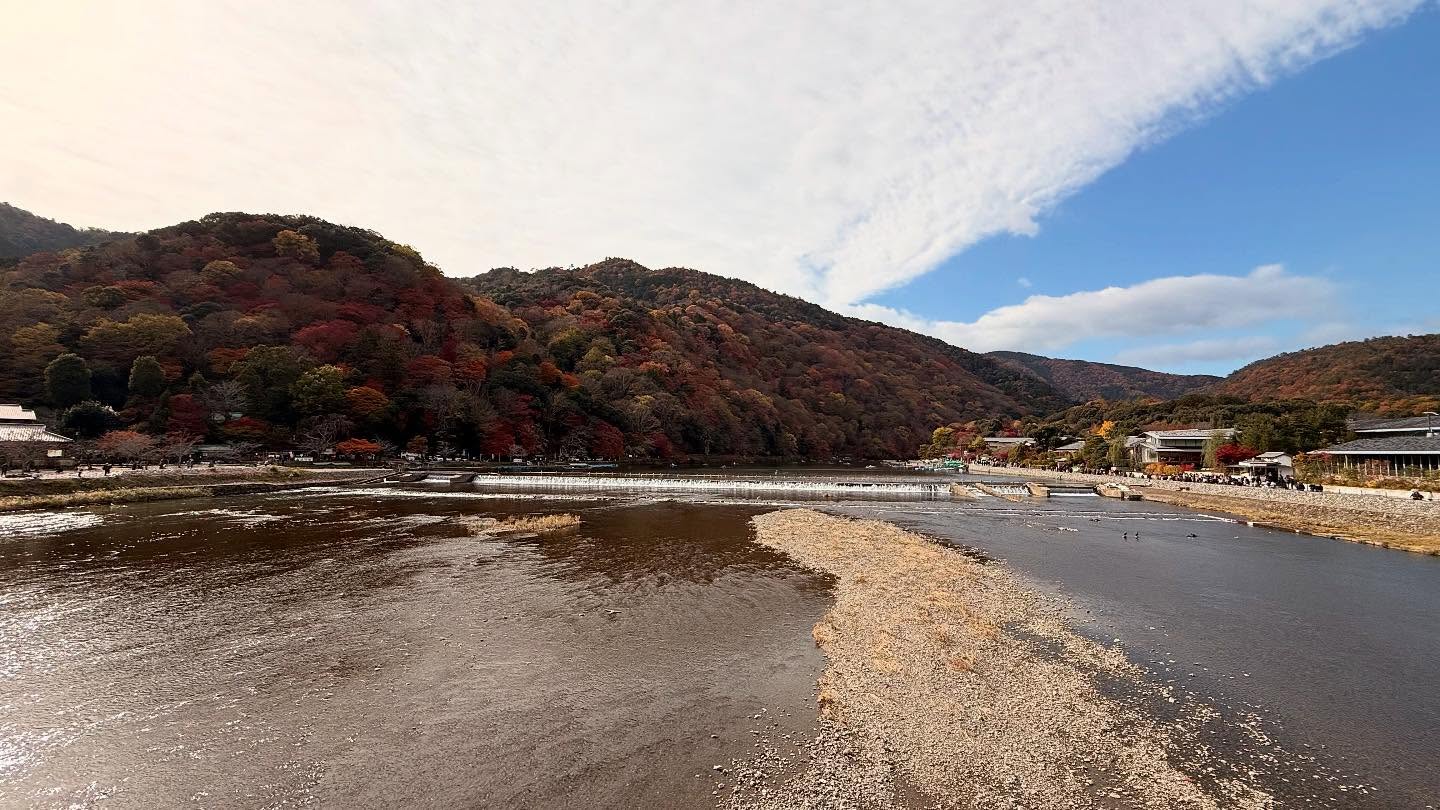 Walk about at the #Arashiyamariver (2)