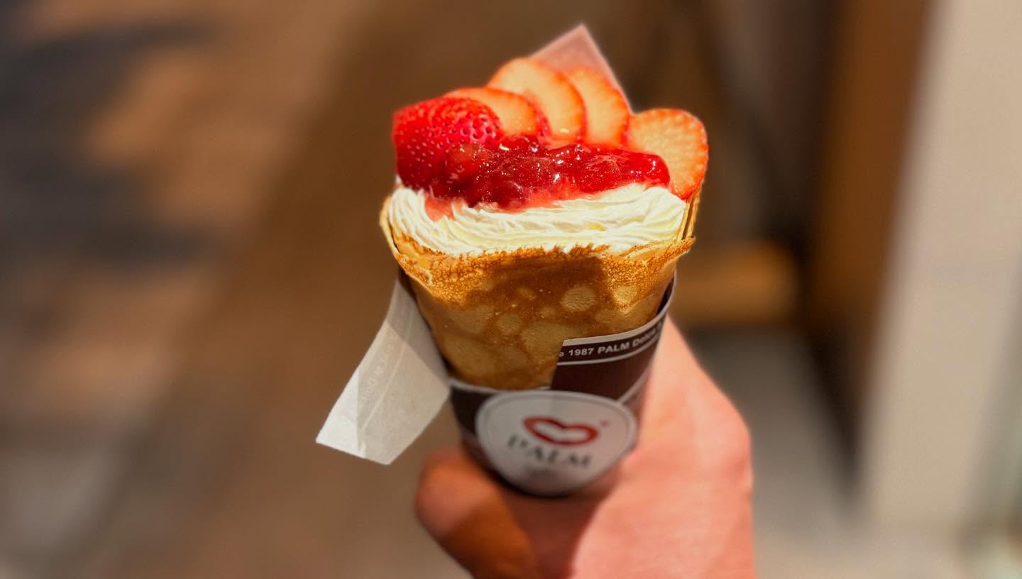Pretty good #japanese #crêpe #handmade by the owner and operator in the #Fukushima area… (5)