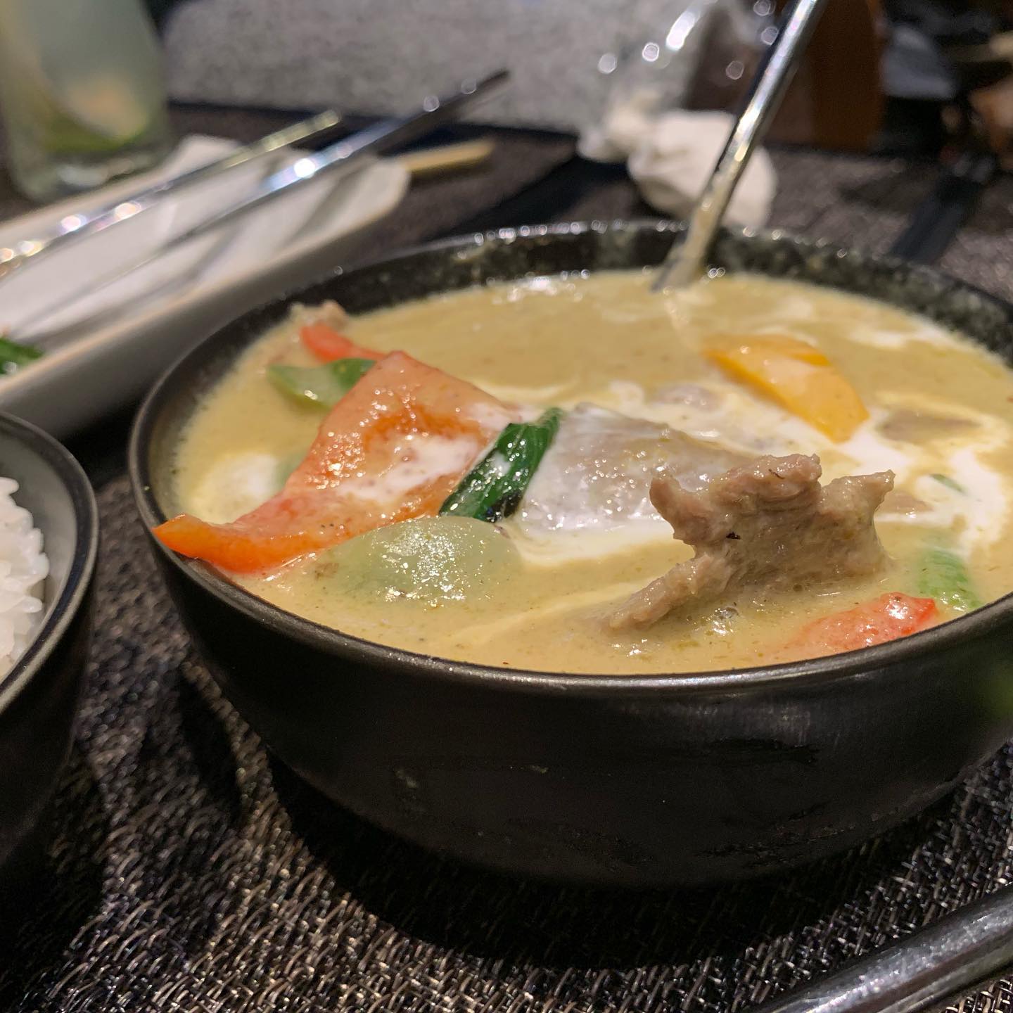Nice Thai restaurant. The coffee is very good (4)