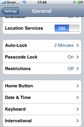 General Settings