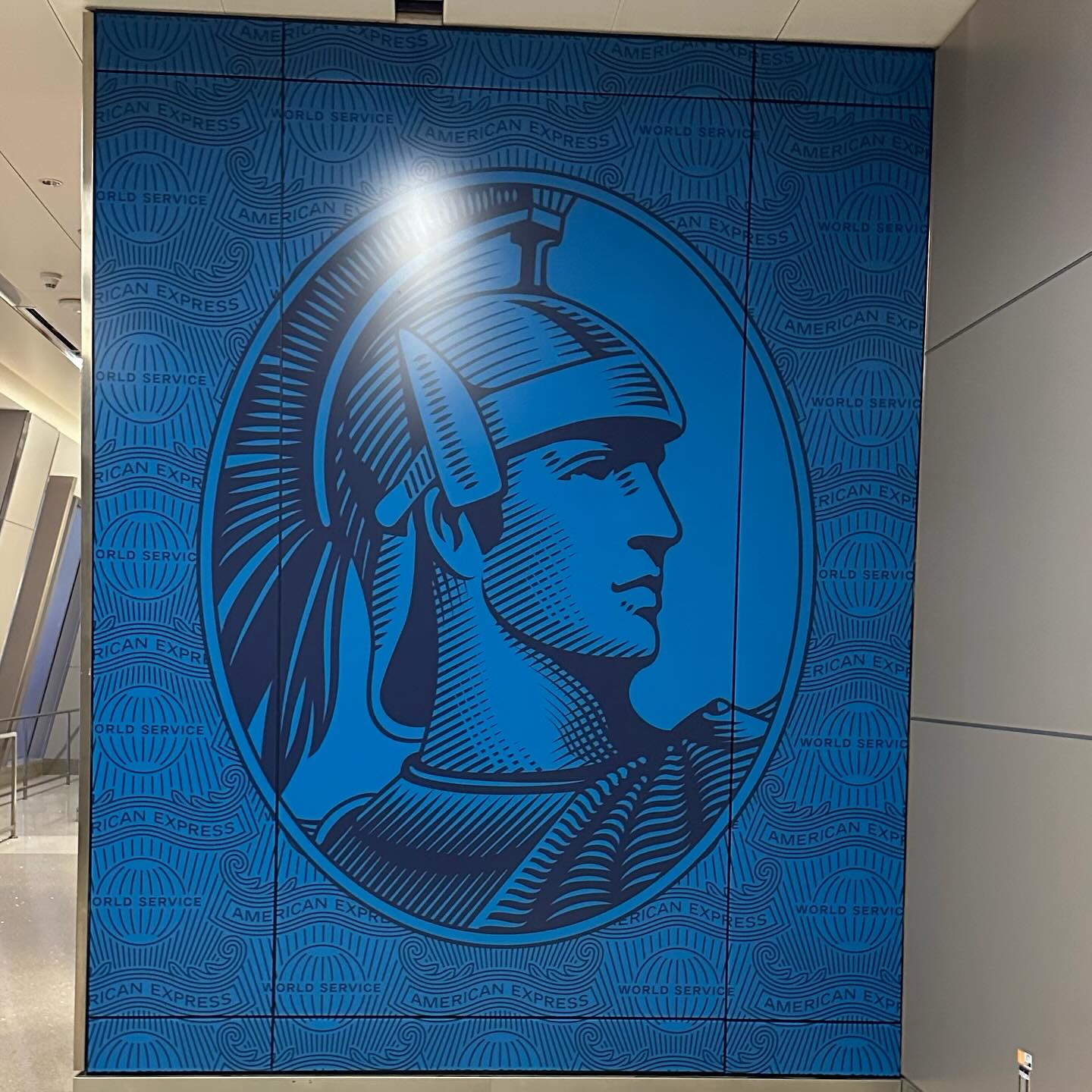 Centurion wall at HKIA
